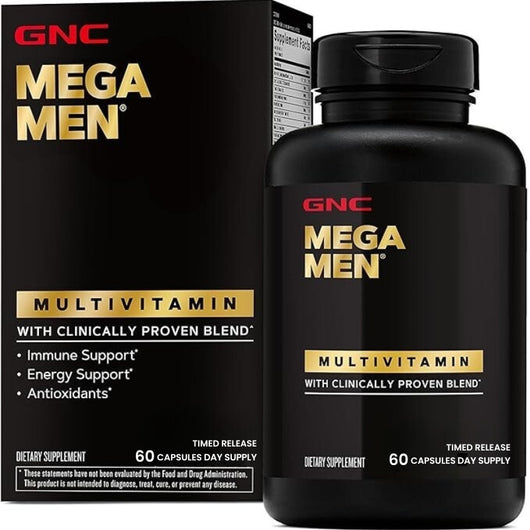 GNC MegaMen - Cápsulas multivitamínicas para Prostata - OFERTA 2X1