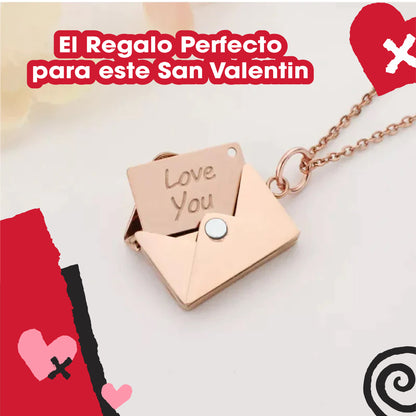 Collar Sobre de Amor💌 - Un mensaje que se lleva en el corazón