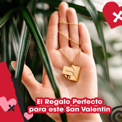 Collar Sobre de Amor💌 - Un mensaje que se lleva en el corazón