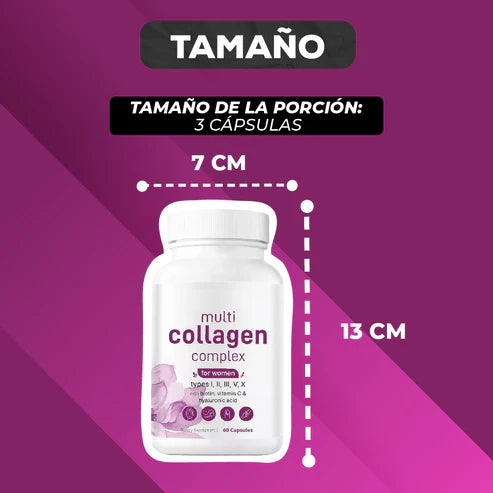 Capsulas Multi Collageno - Belleza y Bienestar
