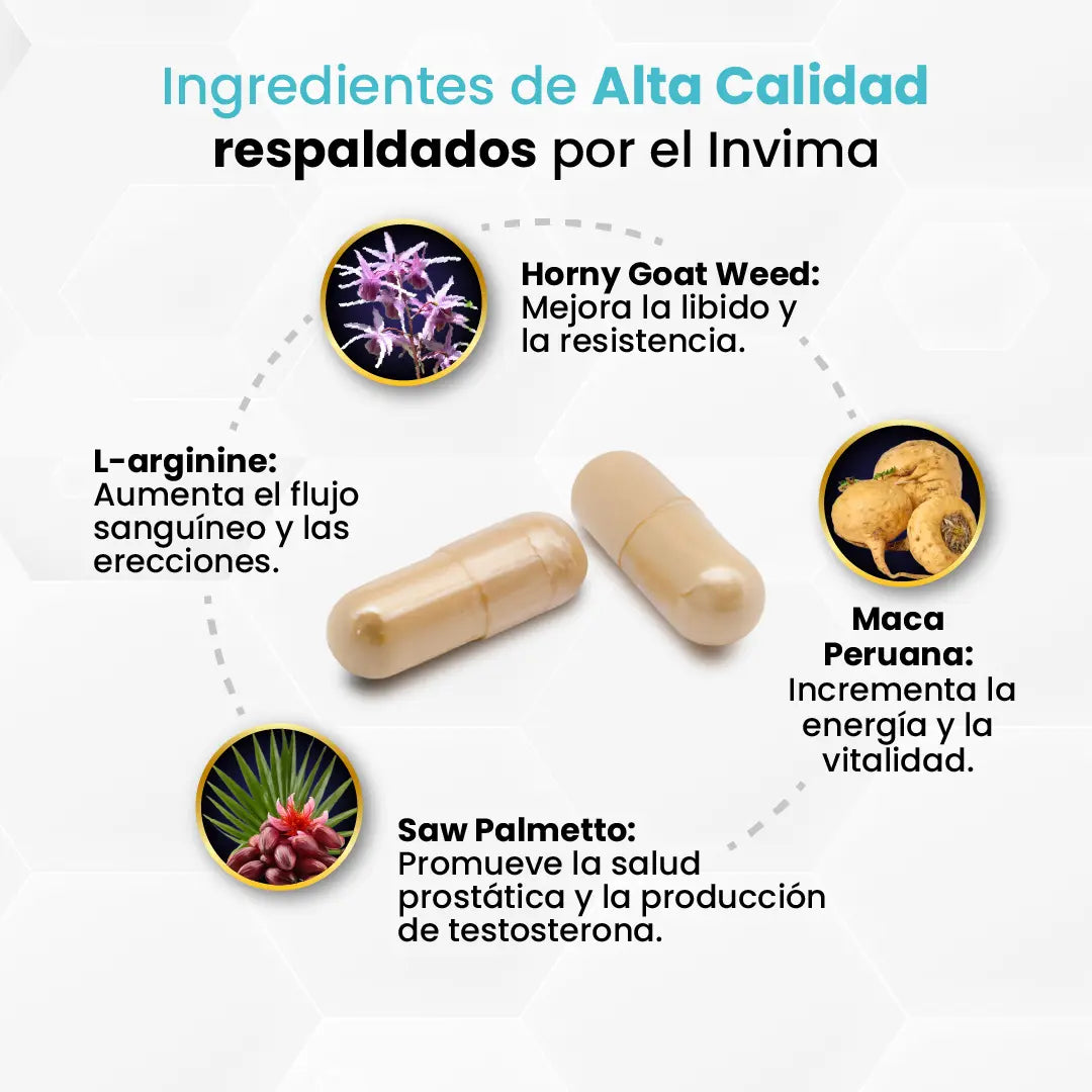 Booster-T - Desata Tu Potencia Masculina - OFERTA 2X1