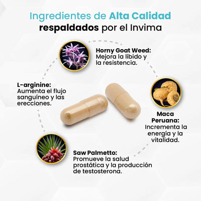 Booster-T - Desata Tu Potencia Masculina - OFERTA 2X1