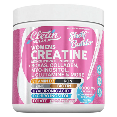 WomenCreatine - Fuerza femenina en cada sorbo.
