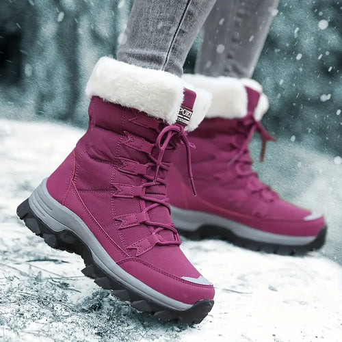 Botas De Nieve Gruesas Y Cálidas De Invierno Para Mujer